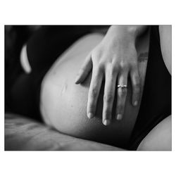 Close-up of young woman