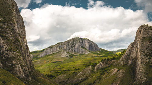 Panoramic view of landscape against sky