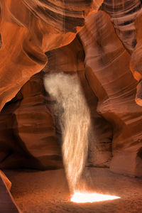 View of rock formation