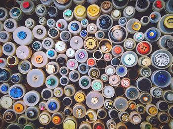Full frame shot of colorful objects