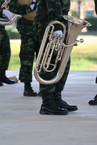 Close-up of guitar