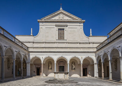 View of historic building against sky