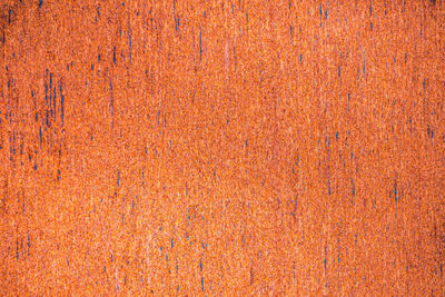 Rusty red orange metal texture background for interior exterior decoration and industrial