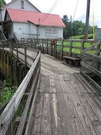 Railroad station platform