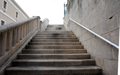 Low angle view of staircase