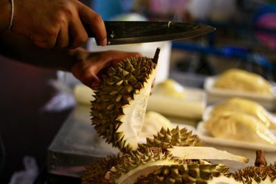 Street food in bangkok - durian