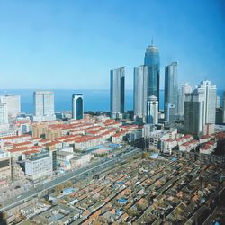 Aerial view of a city