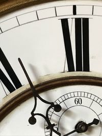 Close-up of clock