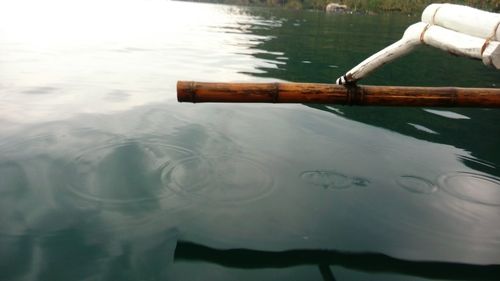 Close-up of lake