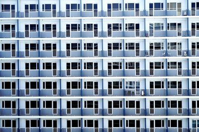 Full frame shot of modern building