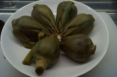 Close-up of food in kitchen