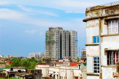 Cityscape against sky