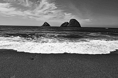 Scenic view of beach