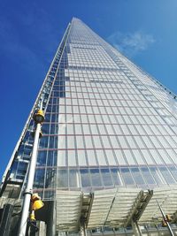 Low angle view of modern office building