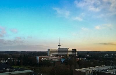 Cityscape against sky