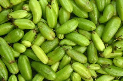 Full frame shot of vegetables for sale in market