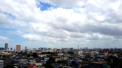 Cityscape against sky