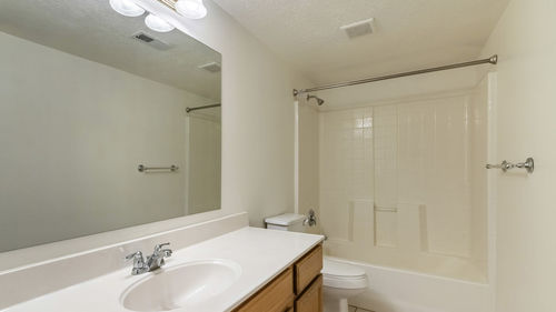 Interior of bathroom