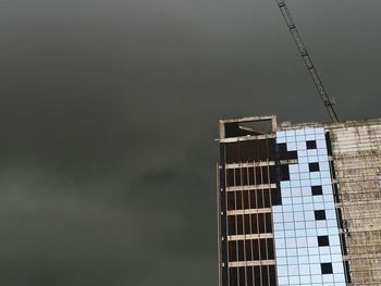 Low angle view of building against sky