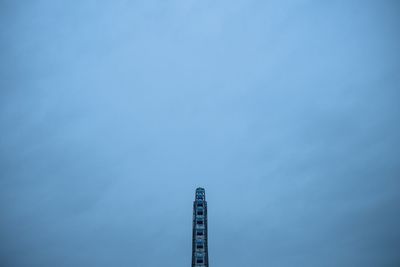 Low angle view of building against clear sky