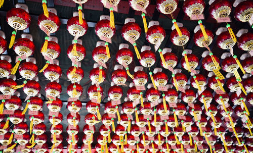 Full frame shot of lantern hanging for sale