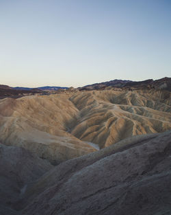 View of a desert