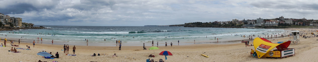 People on beach