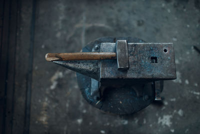 Close-up of rusty metal