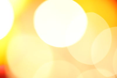 Full frame shot of illuminated yellow light