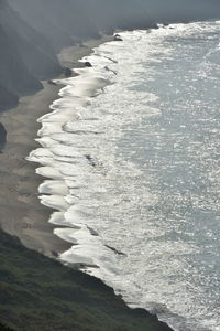 Scenic view of sea shore