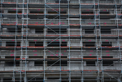 Full frame shot of building under construction