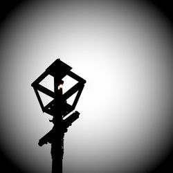 Low angle view of sky at sunset