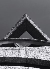 Low angle view of built structure against sky