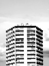 Low angle view of building against sky