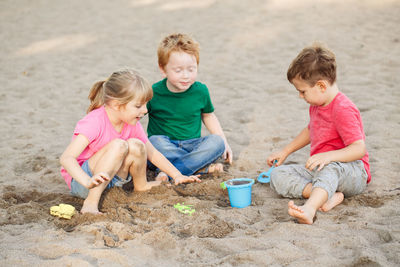 Children on beach