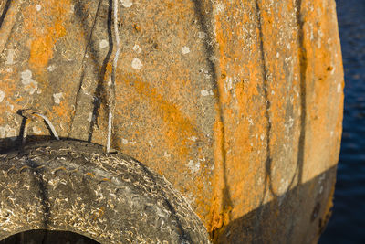 Close-up of rusty metal