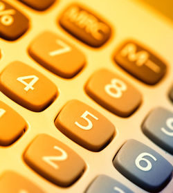 Close-up of computer keyboard