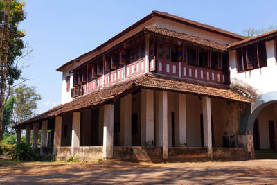 Old building in frest inside kerala india