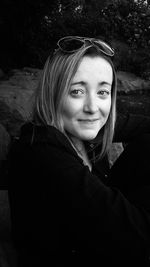 Portrait of a smiling young woman