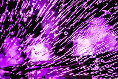 Full frame shot of illuminated lights