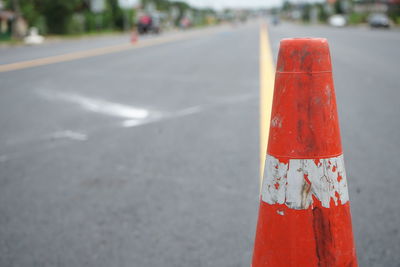 Close-up of red umbrella