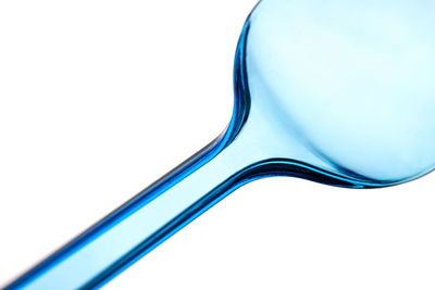 Close-up of object over white background