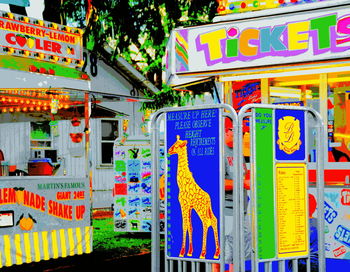 Close-up of multi colored objects