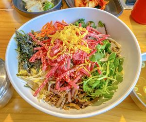 Close-up of food in plate