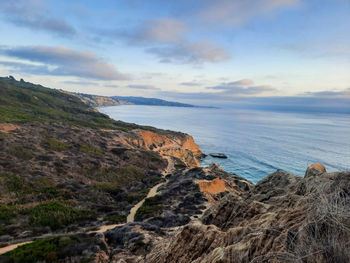 Scenic view over water