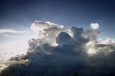 Low angle view of cloudscape