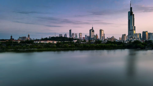 Buildings in city