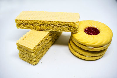 Close-up of cake on table