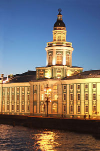 View of building at night