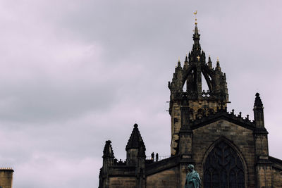 Low angle view of cathedral